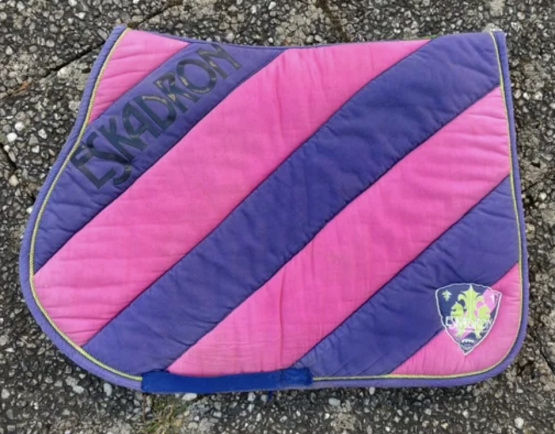 Tapis de selle Eskadron rose et violet occasion