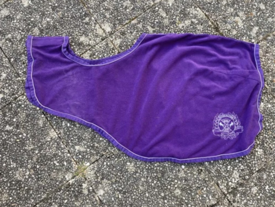 Couvre reins Equithème violet 125 cm occasion