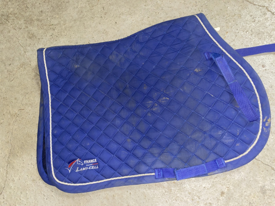 Tapis de selle Lami-cell bleu occasion