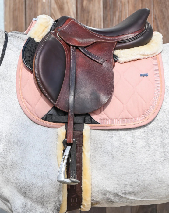 Tapis de selle Gem Edy rose (neuf) occasion