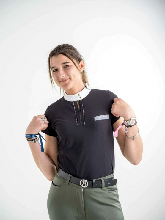 Polo de concours Le Sabotier Elmee noir (38) neuf occasion