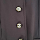 Veste concours Equithème marron strass (36) neuf occasion