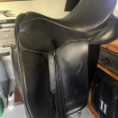 Selle dressage Euroriding diamant 16.5 pouces occasion
