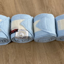 Bandes de polo Elizabeth Greenwood bleu*4 (cheval) occasion Bandes de polo Elizabeth Greenwood bleu*4 (cheval) occasion