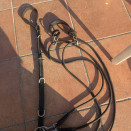 Gogue élastique et rênes noires (cheval) occasion