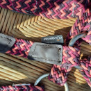 Licol Fouganza tressé rose (cob) occasion