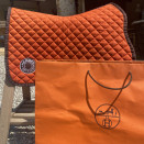 Tapis de selle Hermes orange occasion