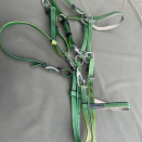Filet / bride Norton synthétique vert (cheval) occasion