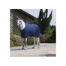 Couverture d'écurie Equithème bleu 145 cm (neuf) occasion