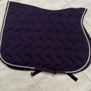 Tapis de selle Equitheme violet (cheval) occasion
