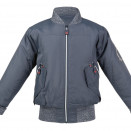Blouson HKM Julia gris (8 ans) neuf occasion