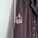 Veste concours Equithème marron strass (36) neuf occasion