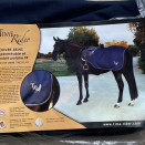 Couvre rein imperméable Time Rider bleu 155 cm (neuf) occasion