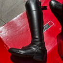 Bottes équitation Sergio Grasso Évolution cuir noir (37) occasion
