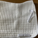 Tapis de selle Back on track blanc occasion