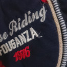 Tapis de selle Fouganza rouge (cheval) occasion