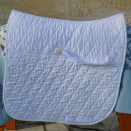 Tapis de selle blanc (cheval) occasion