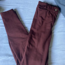 Pantalon équitation Fouganza rouge (8 ans) occasion