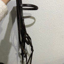 Filet / bridon cuir muserolle croisée (cheval) occasion