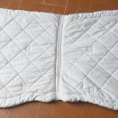 Tapis de selle Equithème blanc (cheval) occasion