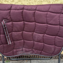Tapis de selle Performance bordeaux (cheval) occasion Tapis de selle Performance bordeaux (cheval) occasion