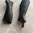 Chaps Fouganza cuir noir (M) neuf occasion