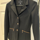 Veste concours Equithème noir (14 ans) occasion