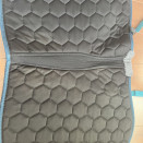 Tapis de selle & bonnet bleu turquoise (cob) occasion