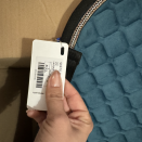 Tapis de Selle Anna Scarpati bleu (cheval) neuf occasion