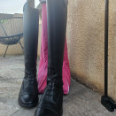 Bottes équitation Fellini cuir noir (38) neuf occasion Bottes équitation Fellini cuir noir (38) neuf occasion