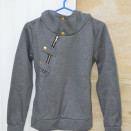 Sweat Meaneor gris avec capuche (M) neuf occasion