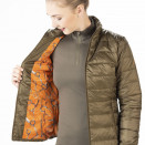 Blouson matelassé HKM Allure vert (XS) neuf occasion