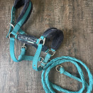 Licol Fouganza moumoute avec longe (poney) occasion