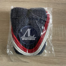 Bonnet A. Ledermann rouge & bleu (cheval) neuf occasion