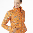 Blouson matelassé HKM Allure orange (XXS) neuf occasion