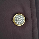 Veste concours Equithème marron strass (36) neuf occasion