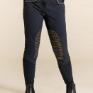 Pantalon équitation Horse Spirit paris marine & argent (10 ans) neuf occasion