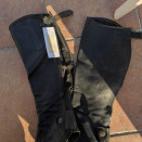 Chaps Equithème cuir noir (XS) occasion