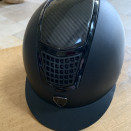 Casque équitation Equithème noir (53-55) occasion