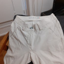 Pantalon concours équitation Animo blanc (36) occasion