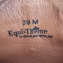 Botte équitation Equitheme cuir noir (39) occasion