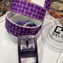 Ceinture C4 Bordeaux réglable 125 cm (neuf) occasion