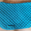 Tapis de selle Fouganza bleu (poney) occasion