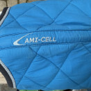 Ensemble tapis de selle + bonnet Lami-Cell bleu (poney) occasion