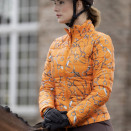 Blouson matelassé HKM Allure orange (XXS) neuf occasion