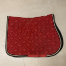 Tapis de selle Equithème rouge occasion