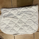 Tapis de selle Equithème blanc (poney) occasion