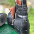 Boots équitation Equitheme Andalouse noir (41) occasion