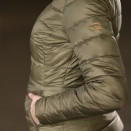 Blouson matelassé HKM Allure vert (XS) neuf occasion