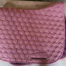Tapis de selle Fouganza réversible Terracotta & Bordeaux (cheval) occasion